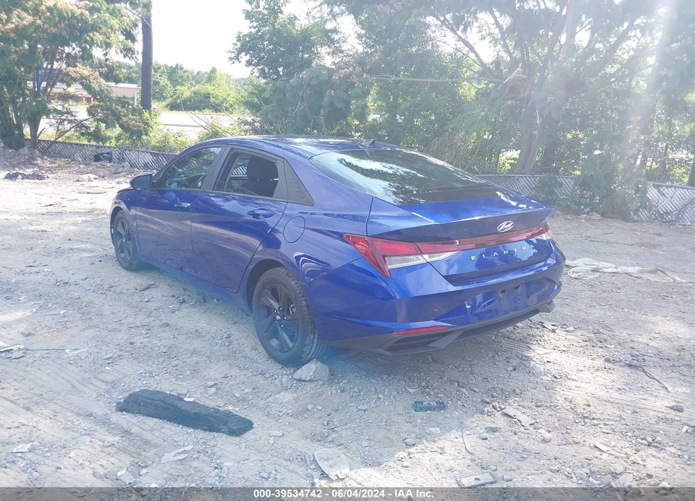 2021 HYUNDAI ELANTRA SEL VIN: 5NPLM4AGXMH046304