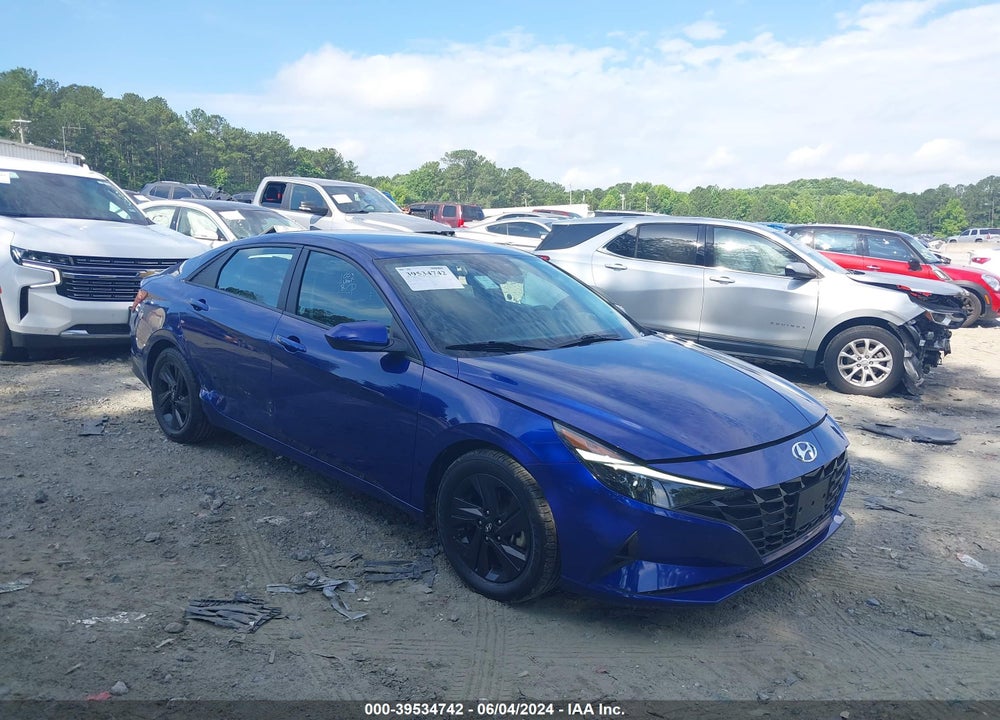 2021 HYUNDAI ELANTRA SEL VIN: 5NPLM4AGXMH046304