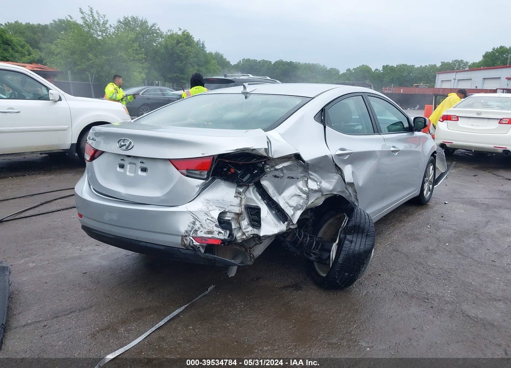 2014 HYUNDAI ELANTRA SE VIN: KMHDH4AE7EU040258
