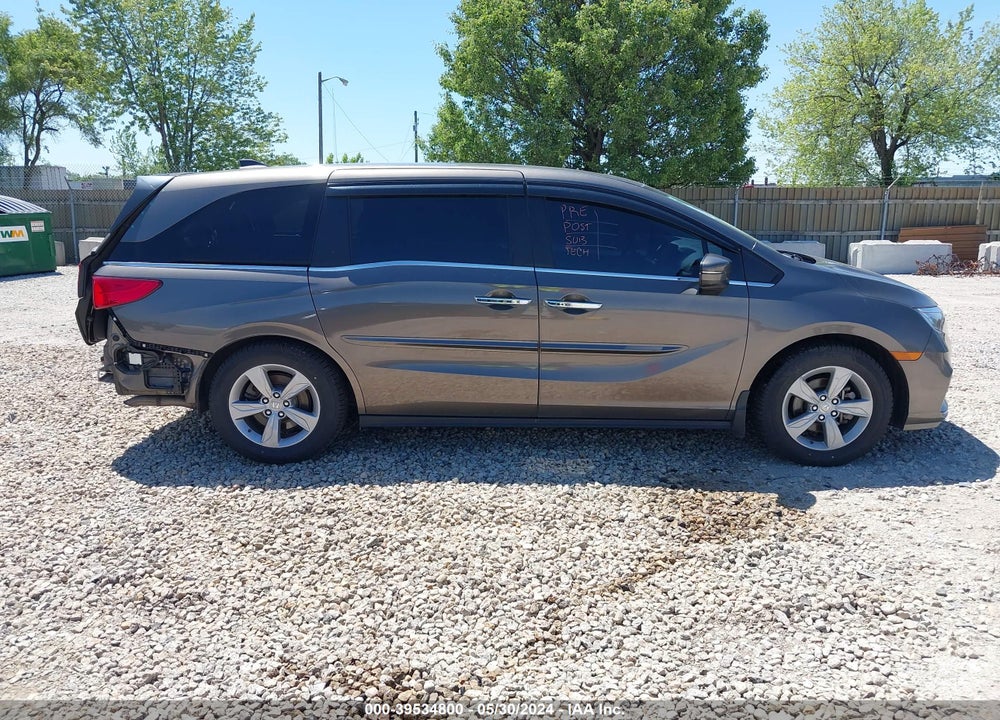 2020 HONDA ODYSSEY EX-L/EX-L W/NAVI RES VIN: 5FNRL6H77LB051701