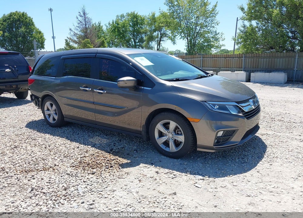 2020 HONDA ODYSSEY EX-L/EX-L W/NAVI RES VIN: 5FNRL6H77LB051701