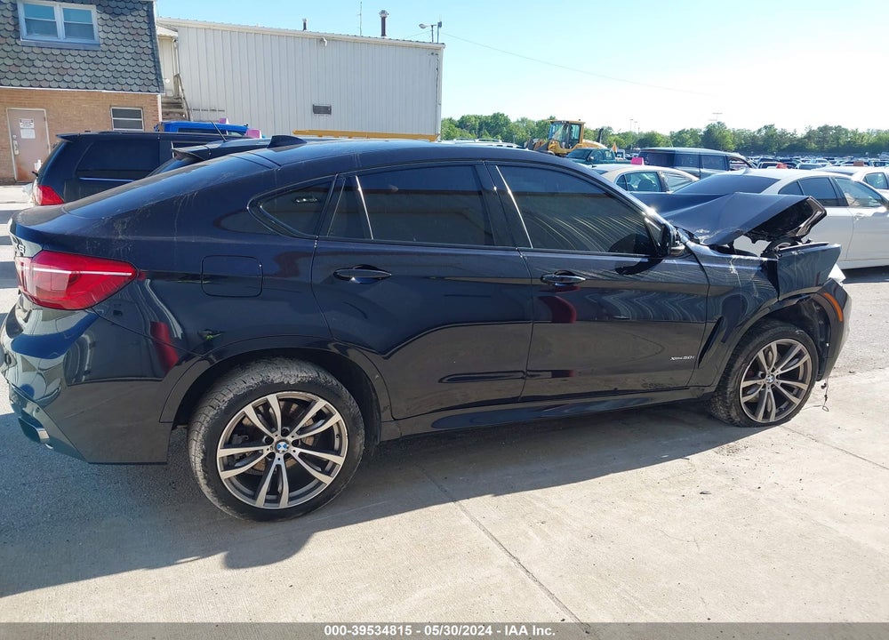 2016 BMW X6 XDRIVE50I VIN: 5UXKU6C55G0R99909