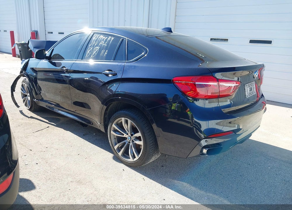 2016 BMW X6 XDRIVE50I VIN: 5UXKU6C55G0R99909