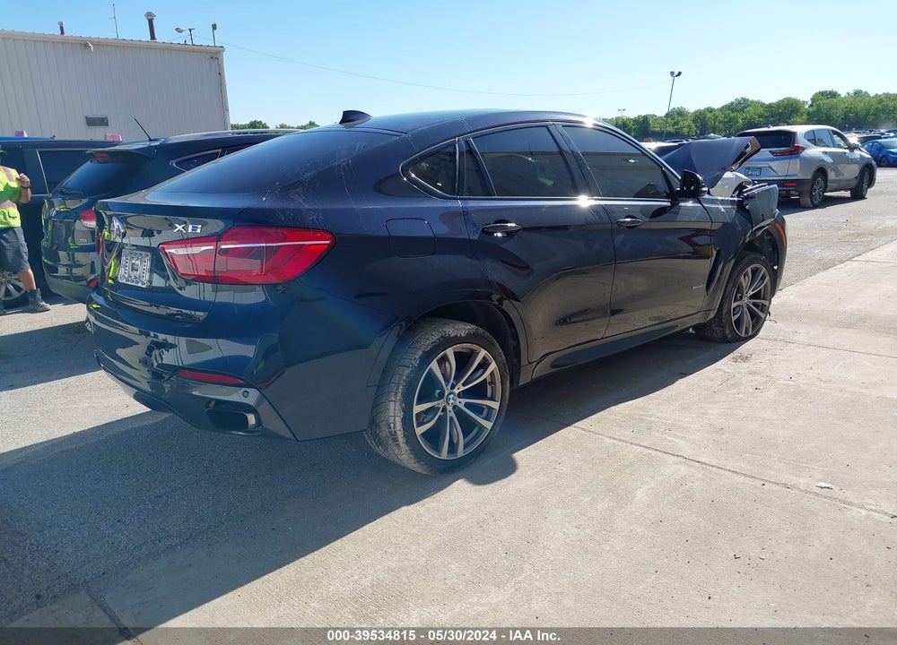 2016 BMW X6 XDRIVE50I VIN: 5UXKU6C55G0R99909