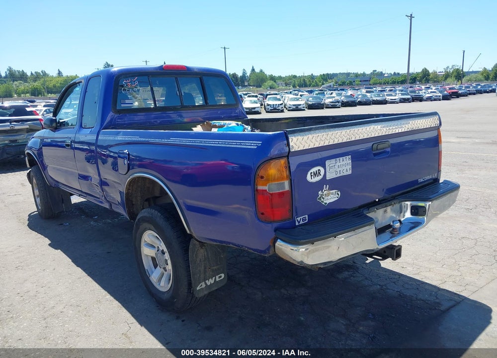 1995 TOYOTA TACOMA XTRACAB VIN: 4TAVN73F5SZ062102