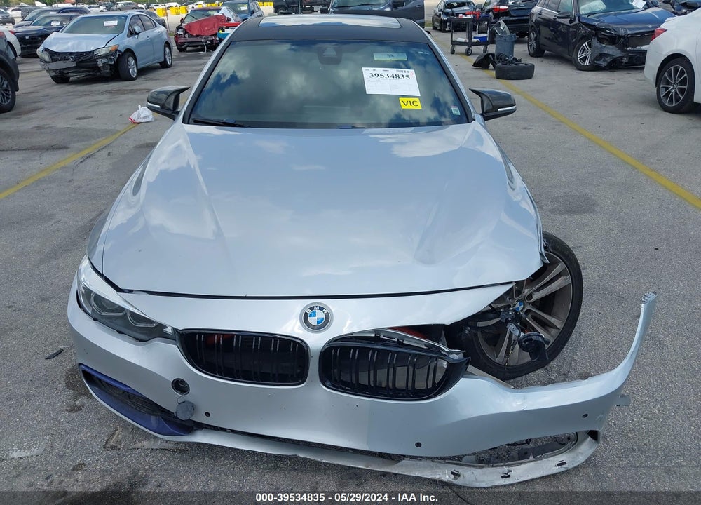 2018 BMW 430I GRAN COUPE VIN: WBA4J1C56JBG79449