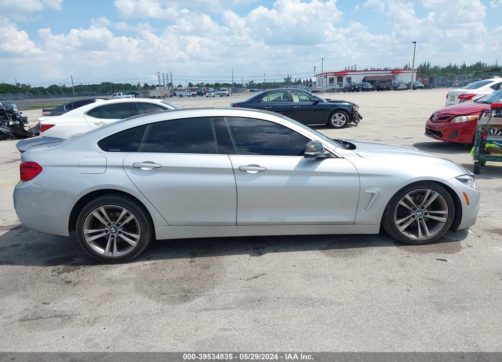 2018 BMW 430I GRAN COUPE VIN: WBA4J1C56JBG79449