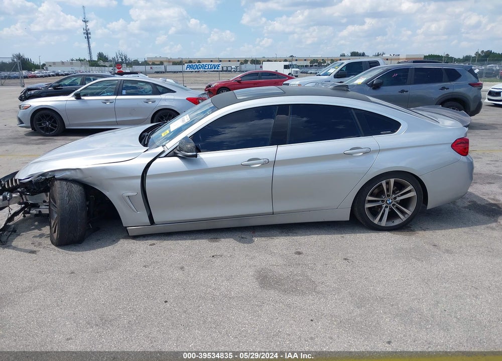 2018 BMW 430I GRAN COUPE VIN: WBA4J1C56JBG79449