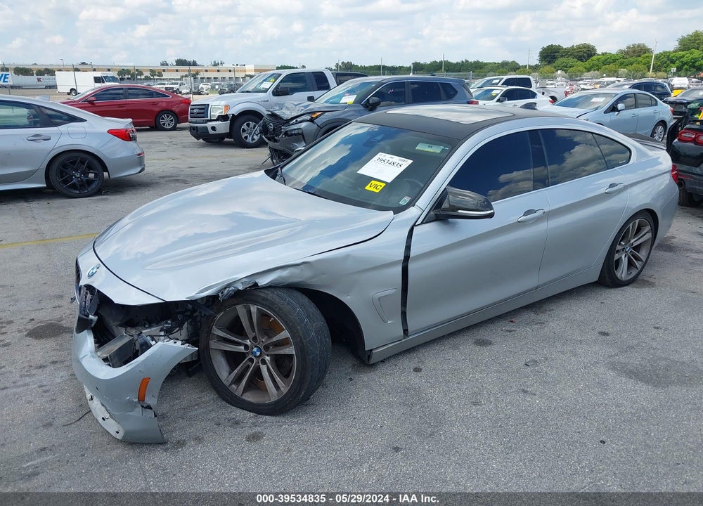2018 BMW 430I GRAN COUPE VIN: WBA4J1C56JBG79449