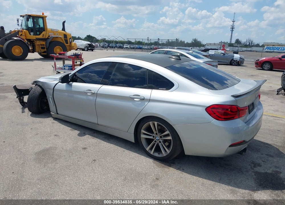 2018 BMW 430I GRAN COUPE VIN: WBA4J1C56JBG79449