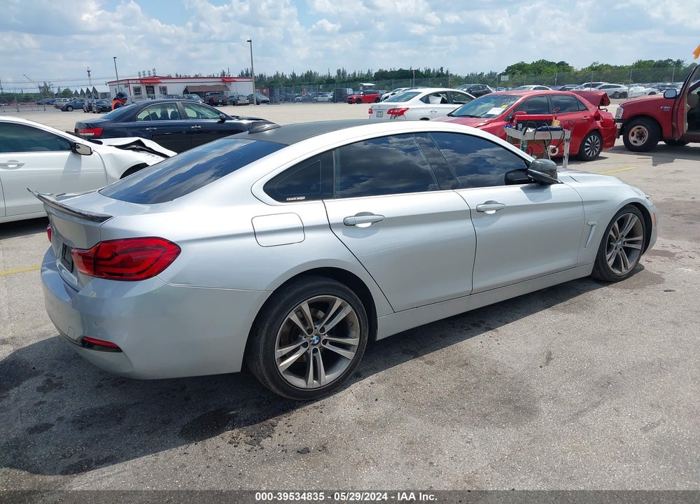 2018 BMW 430I GRAN COUPE VIN: WBA4J1C56JBG79449