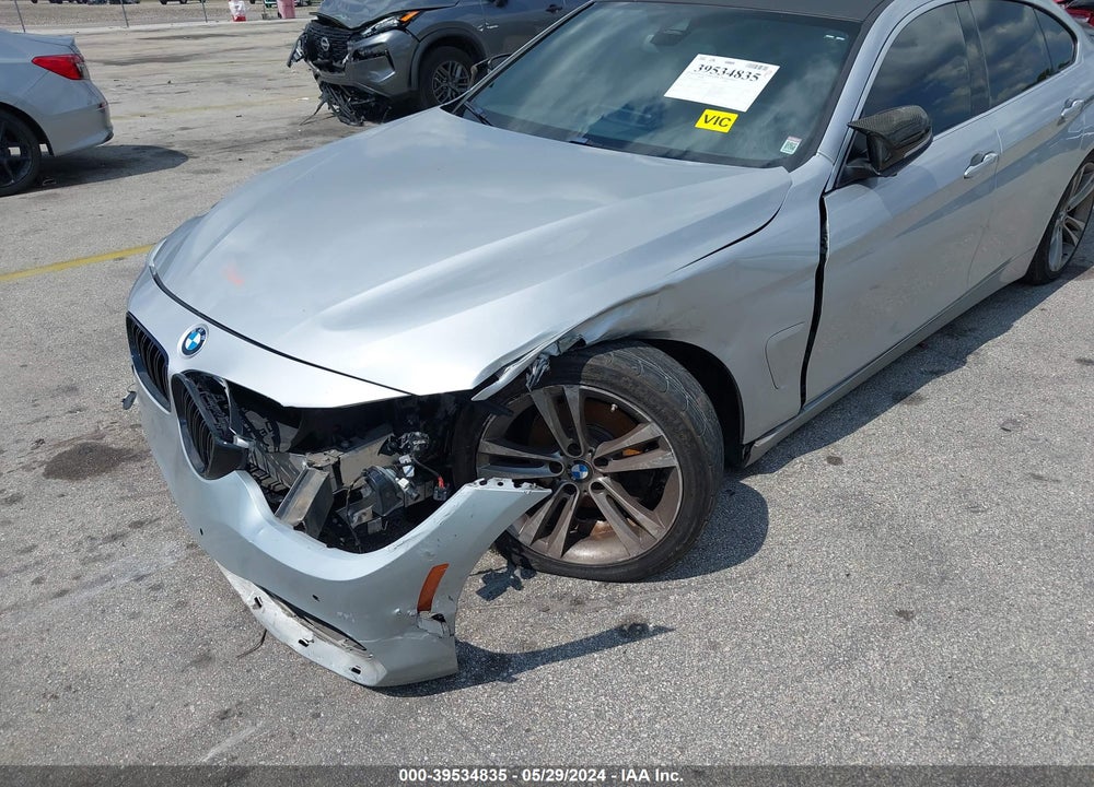 2018 BMW 430I GRAN COUPE VIN: WBA4J1C56JBG79449