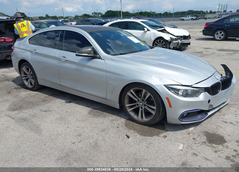 2018 BMW 430I GRAN COUPE VIN: WBA4J1C56JBG79449