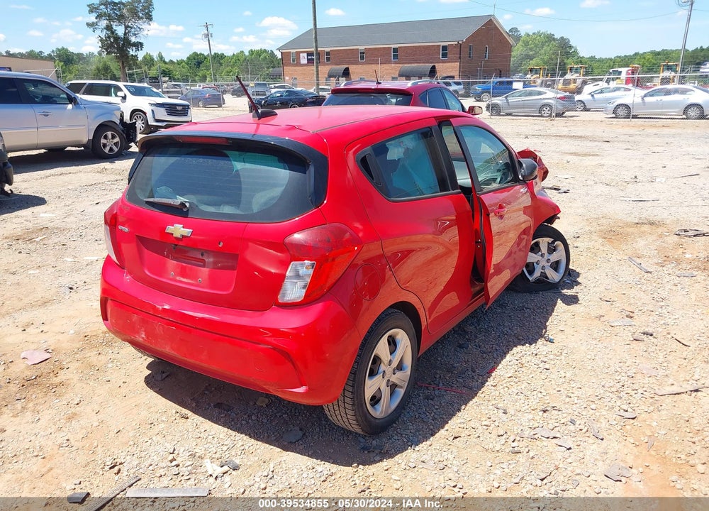 2020 CHEVROLET SPARK FWD LS AUTOMATIC VIN: KL8CB6SA6LC404397