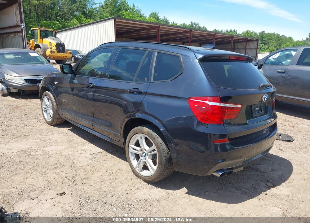2014 BMW X3 XDRIVE35I VIN: 5UXWX7C57E0E76535