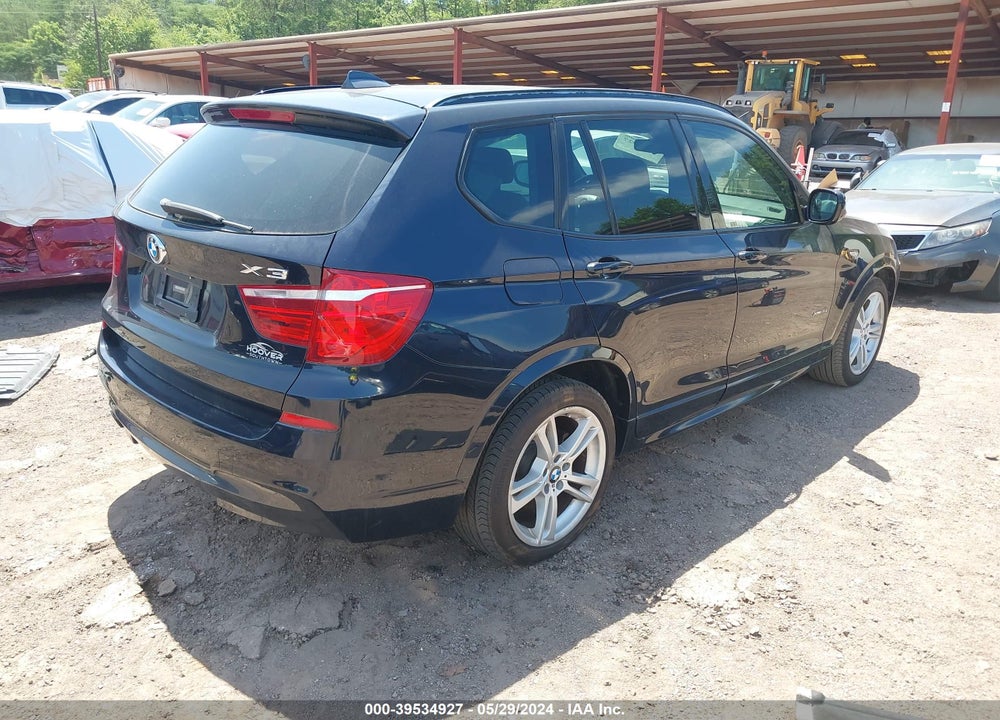 2014 BMW X3 XDRIVE35I VIN: 5UXWX7C57E0E76535