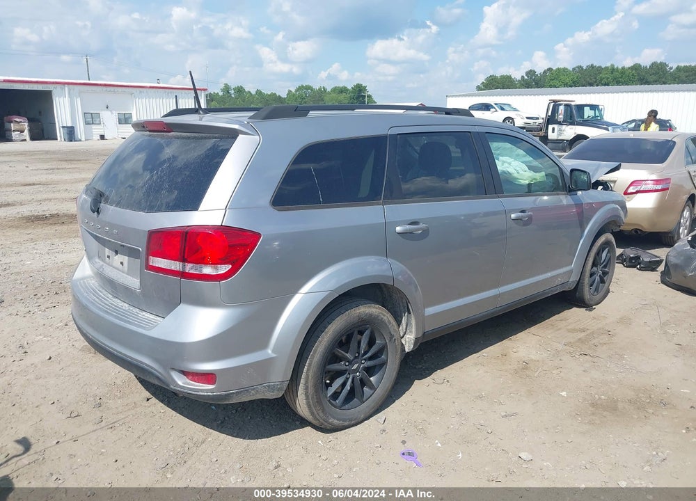 2019 DODGE JOURNEY SE VIN: 3C4PDCBB9KT845549