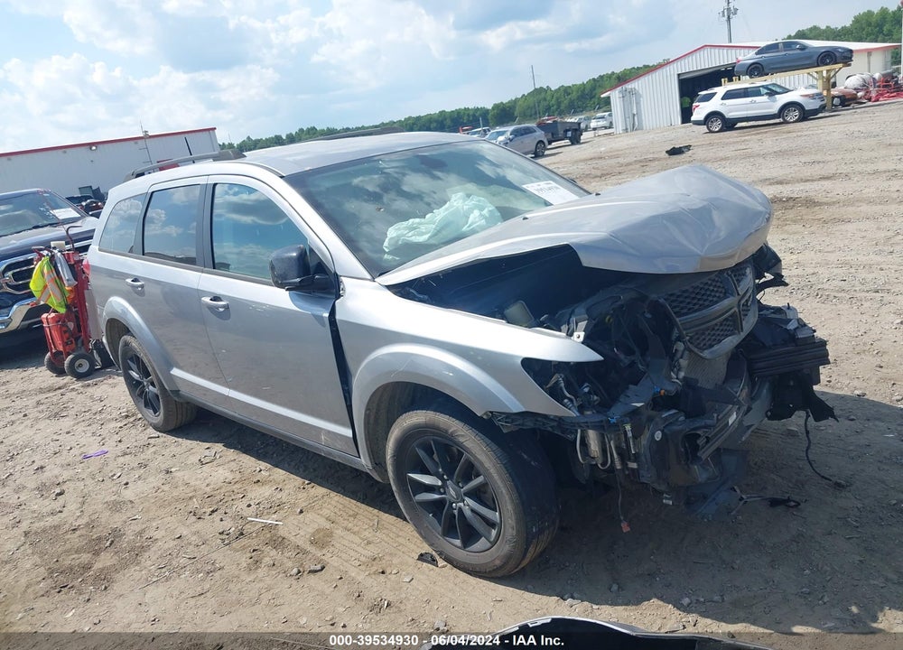2019 DODGE JOURNEY SE VIN: 3C4PDCBB9KT845549