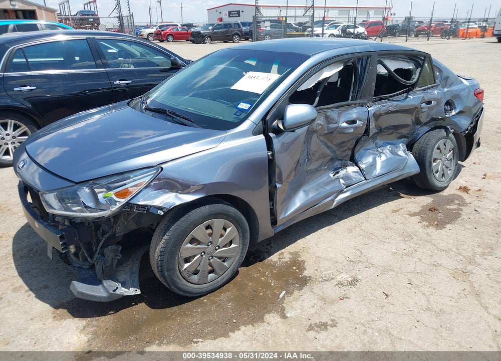 2020 KIA RIO S VIN: 3KPA24AD7LE333444