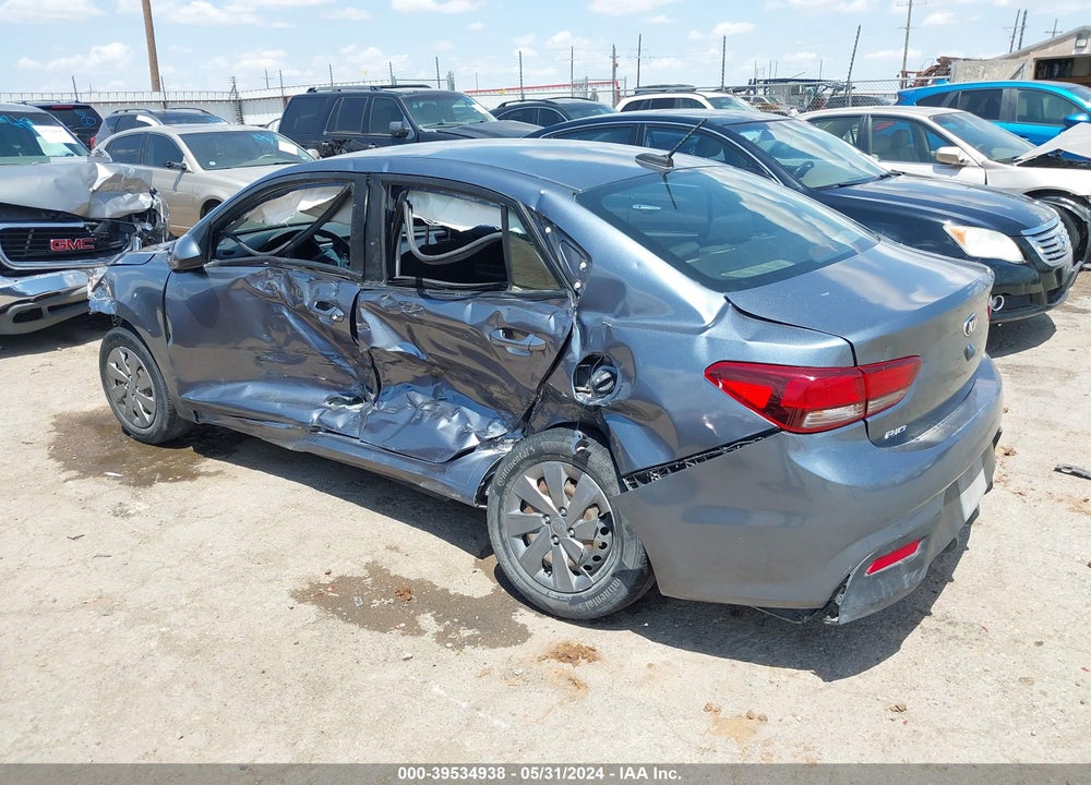 2020 KIA RIO S VIN: 3KPA24AD7LE333444