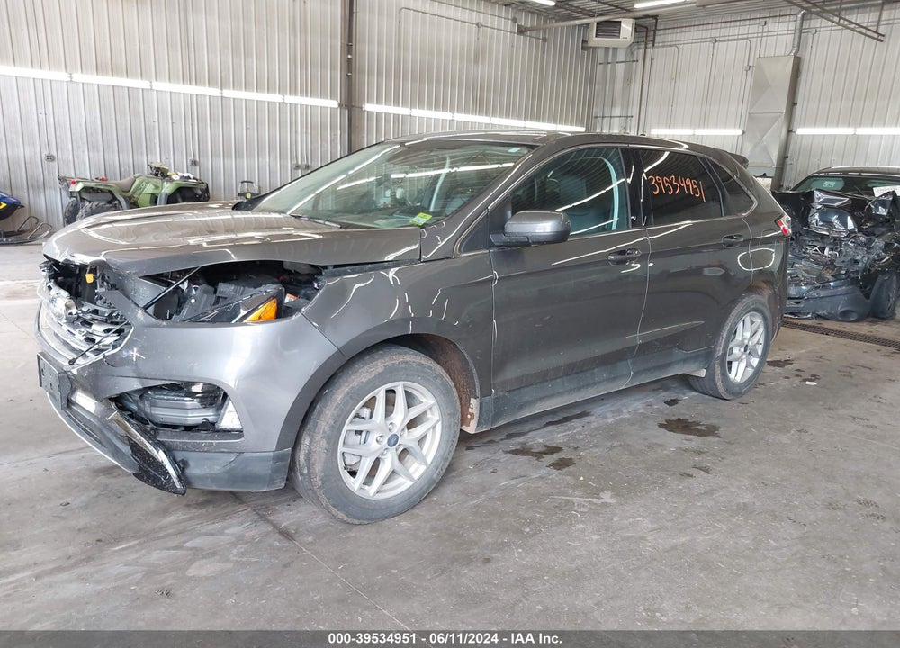 2021 FORD EDGE SEL VIN: 2FMPK4J93MBA25102