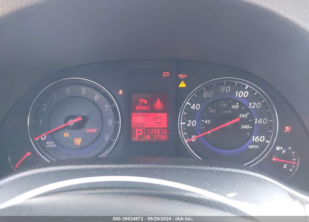2009 INFINITI G37 JOURNEY VIN: JNKCV61E19M010861