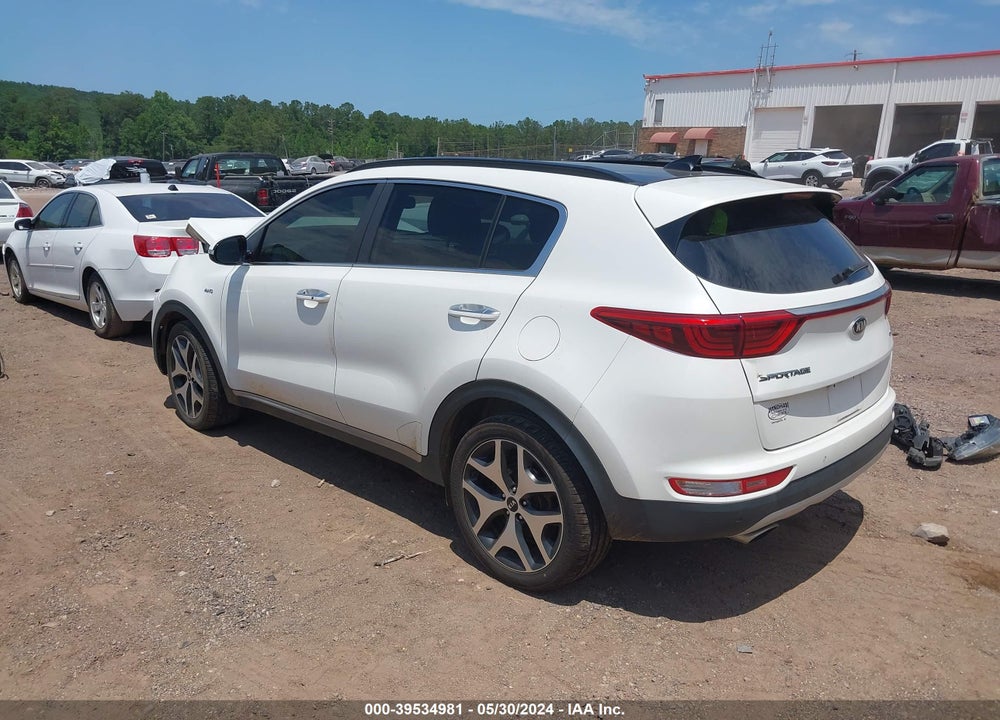 2018 KIA SPORTAGE VIN: KNDPRCA69J7373782