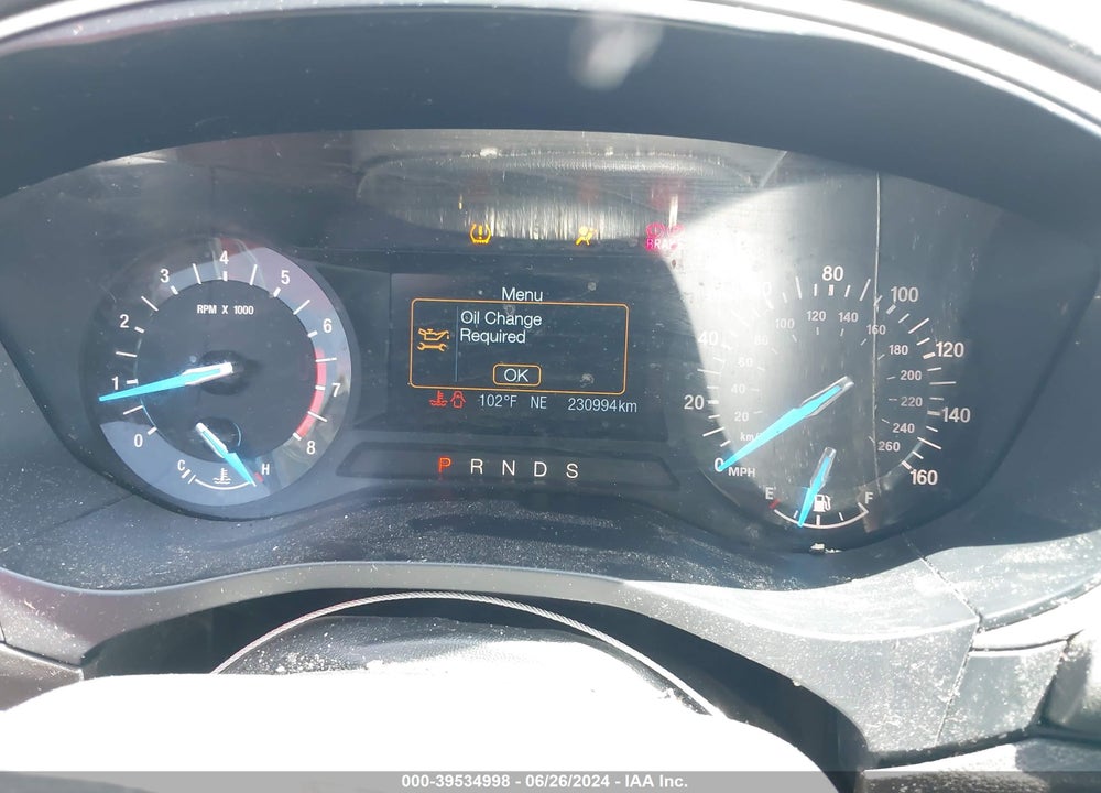 2014 FORD FUSION SE VIN: 1FA6P0H72E5371863