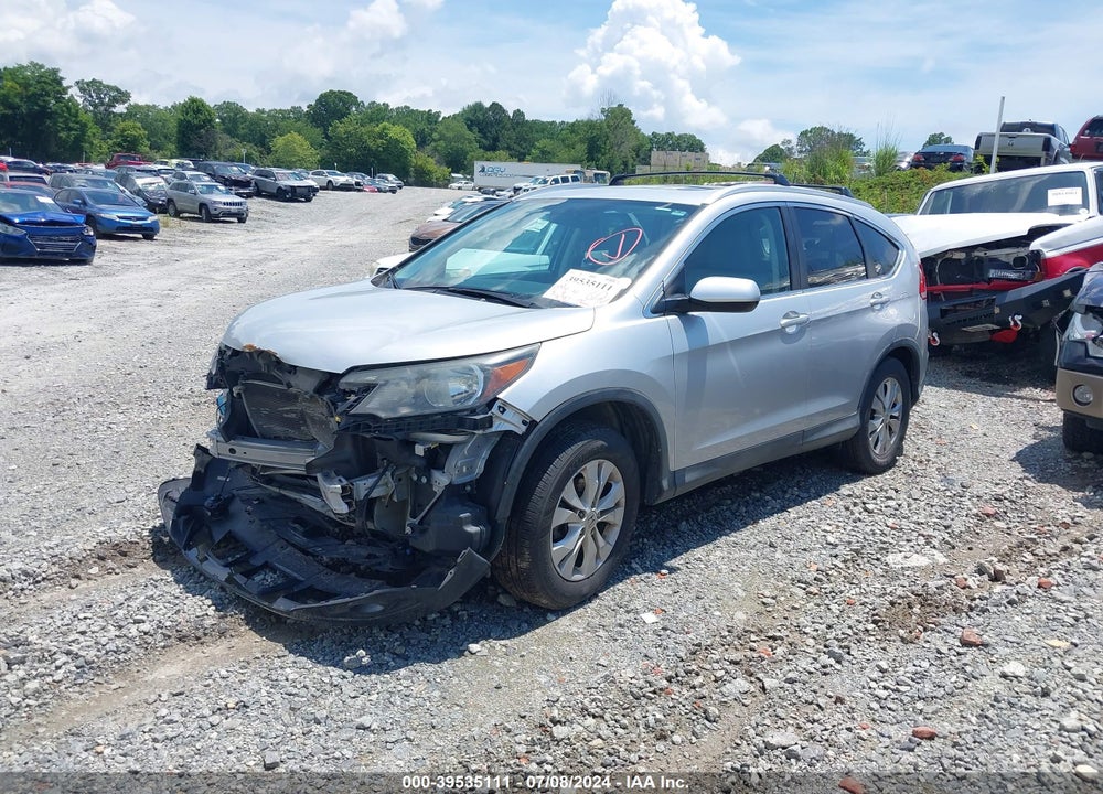2014 HONDA CR-V EX-L VIN: 2HKRM4H72EH636983