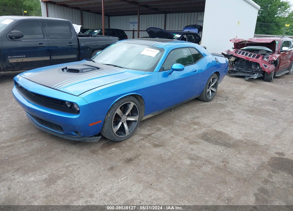 2015 DODGE CHALLENGER R/T PLUS SHAKER VIN: 2C3CDZBT4FH788139