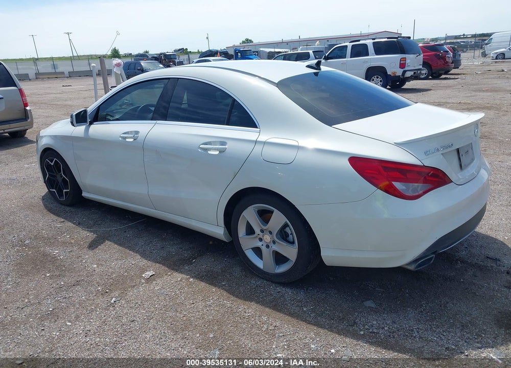 2016 MERCEDES-BENZ CLA 250 4MATIC VIN: WDDSJ4GB3GN349600