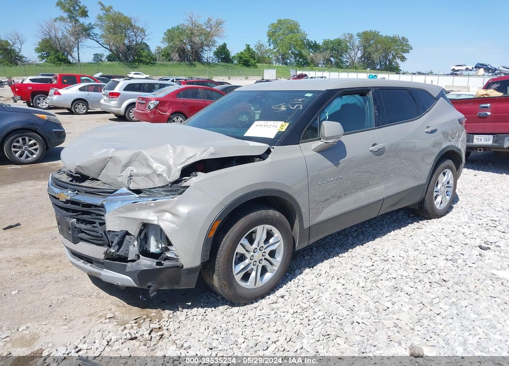 2021 CHEVROLET BLAZER FWD 2LT VIN: 3GNKBCRS4MS565205