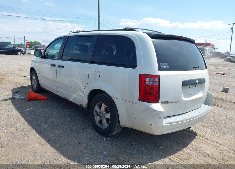 2008 DODGE GRAND CARAVAN SE VIN: 2D8HN44H08R616330