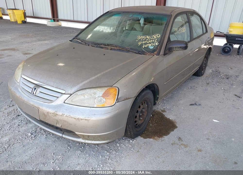 2003 HONDA CIVIC LX VIN: 1HGES16593L019594