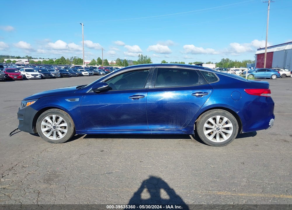 2016 KIA OPTIMA EX VIN: 5XXGU4L37GG057577