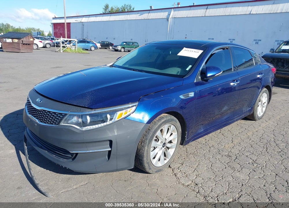 2016 KIA OPTIMA EX VIN: 5XXGU4L37GG057577