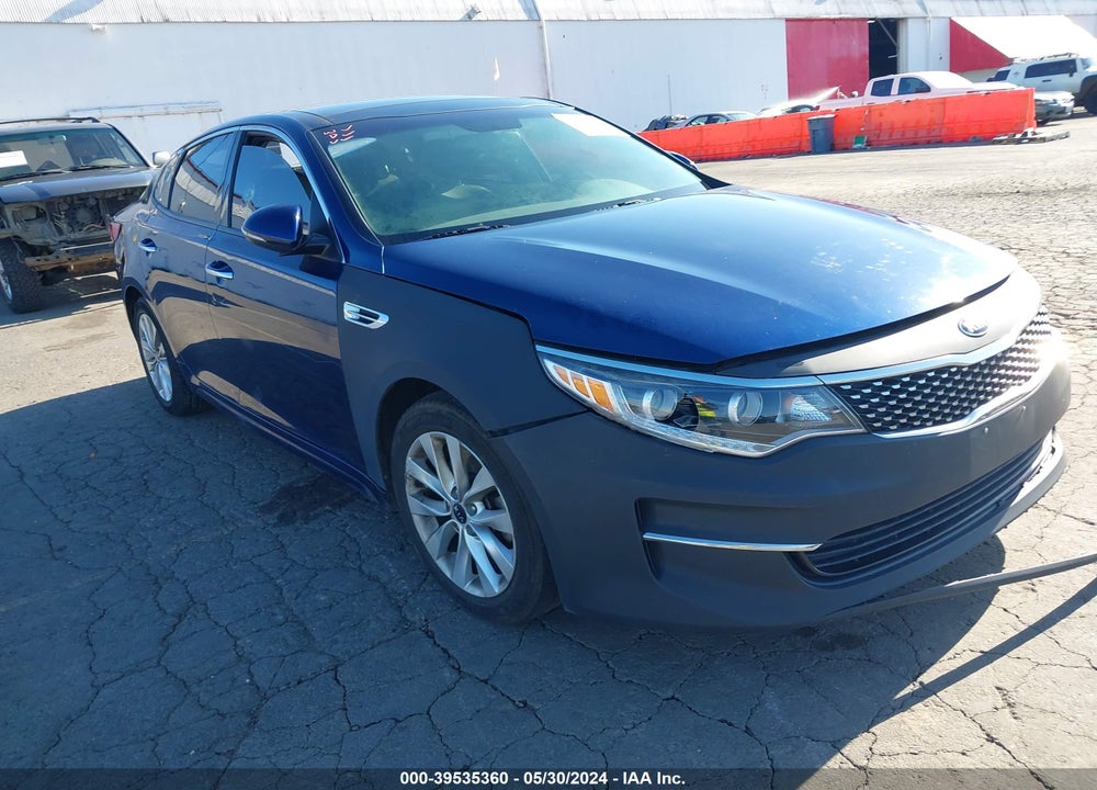 2016 KIA OPTIMA EX VIN: 5XXGU4L37GG057577
