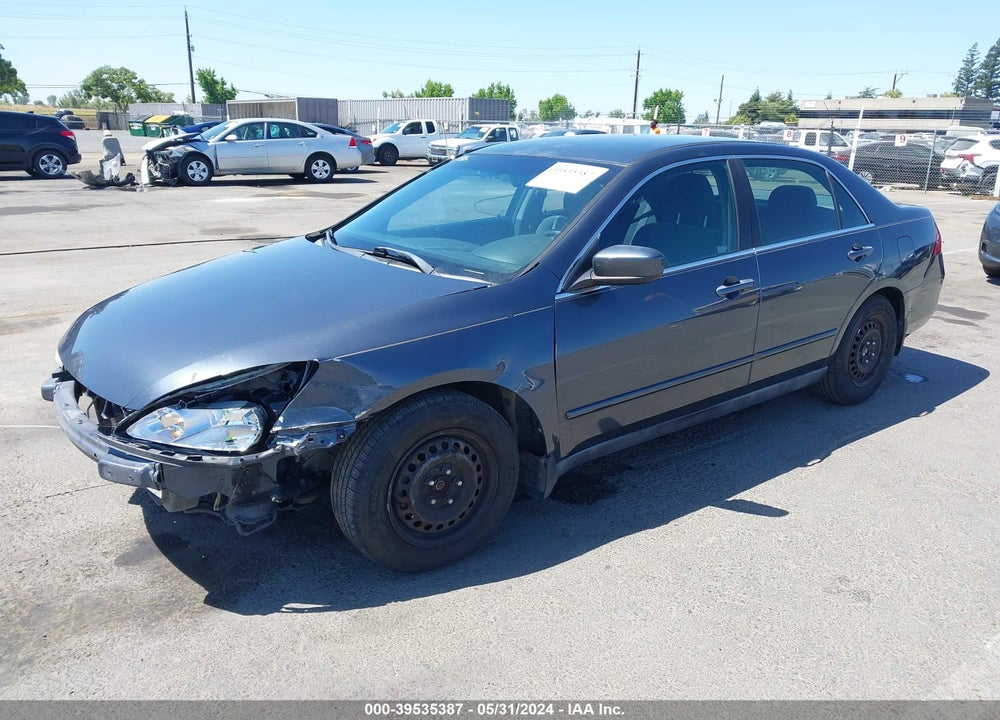2007 HONDA ACCORD 2.4 LX VIN: 1HGCM56437A067853