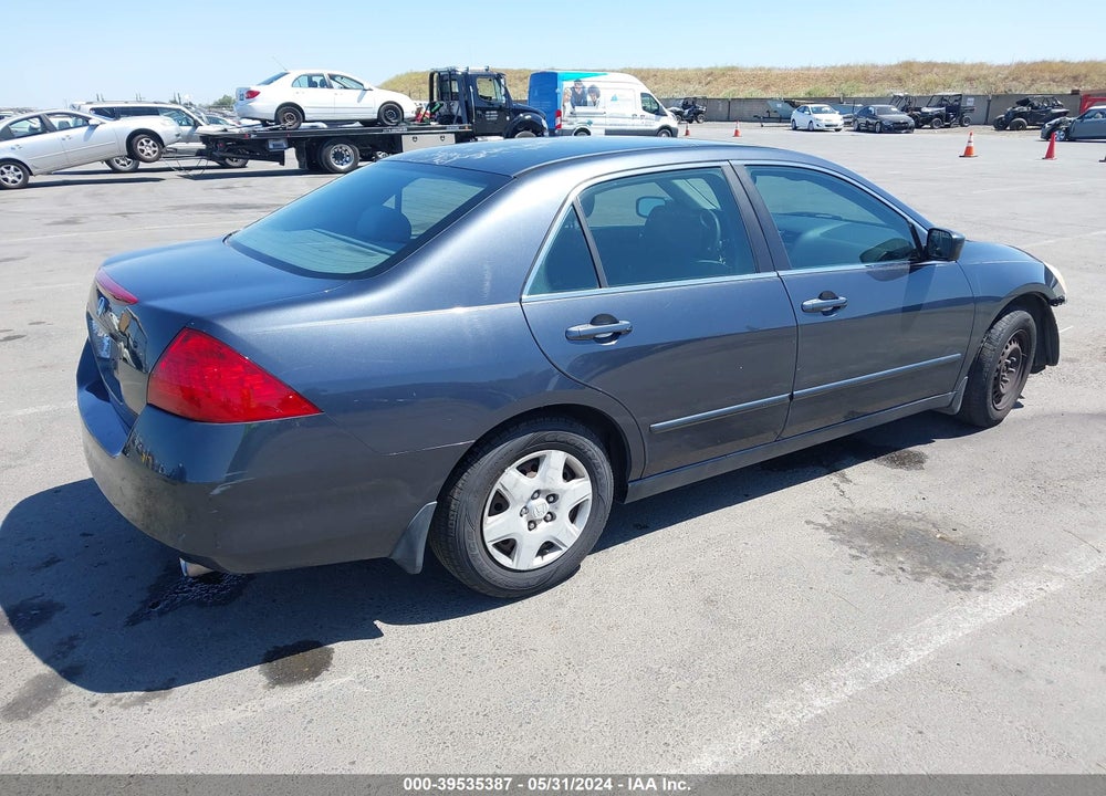 2007 HONDA ACCORD 2.4 LX VIN: 1HGCM56437A067853