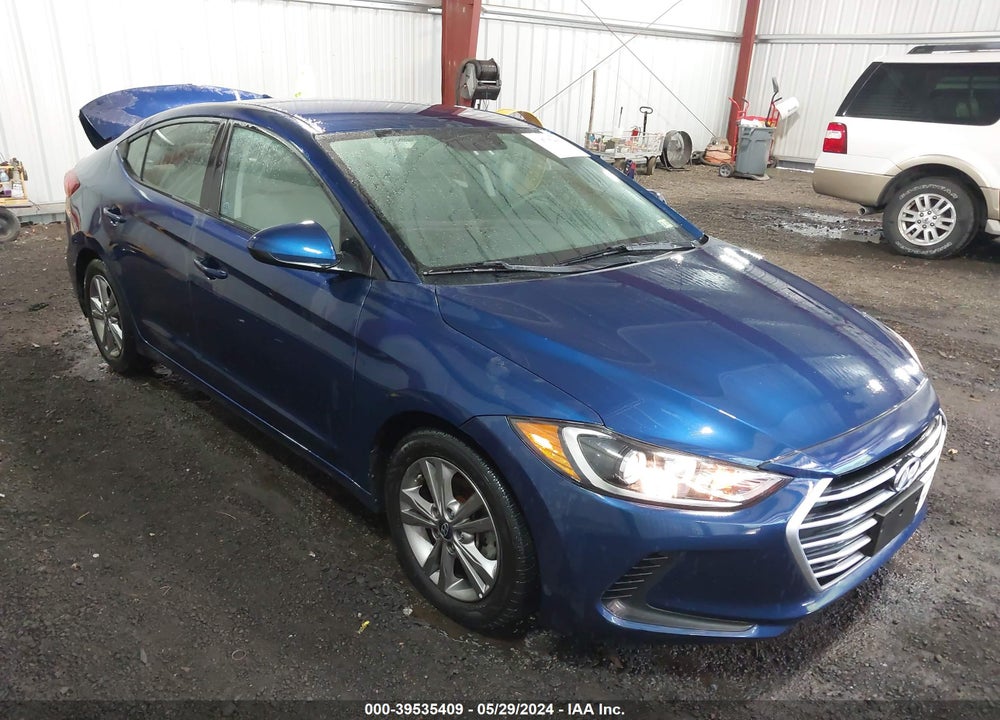 2018 HYUNDAI ELANTRA SEL VIN: 5NPD84LF4JH319990