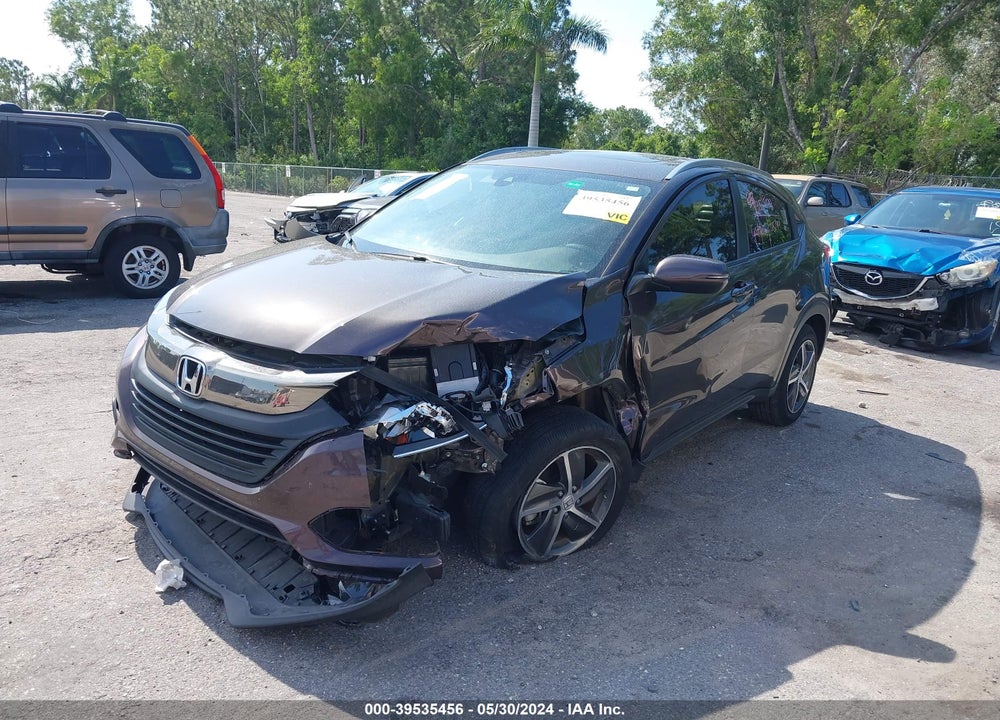 2021 HONDA HR-V 2WD EX VIN: 3CZRU5H50MM721716
