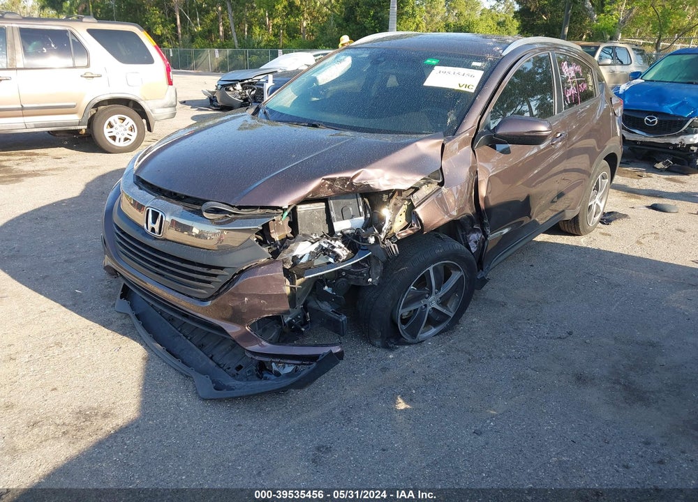 2021 HONDA HR-V 2WD EX VIN: 3CZRU5H50MM721716