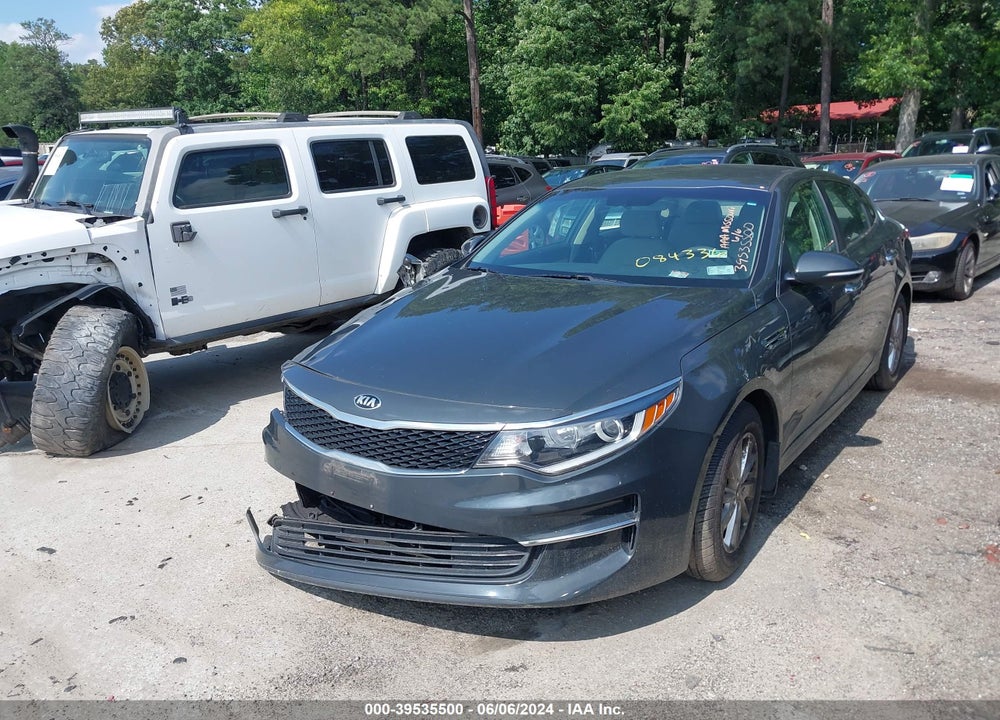 2016 KIA OPTIMA LX VIN: KNAGT4L34G5084336