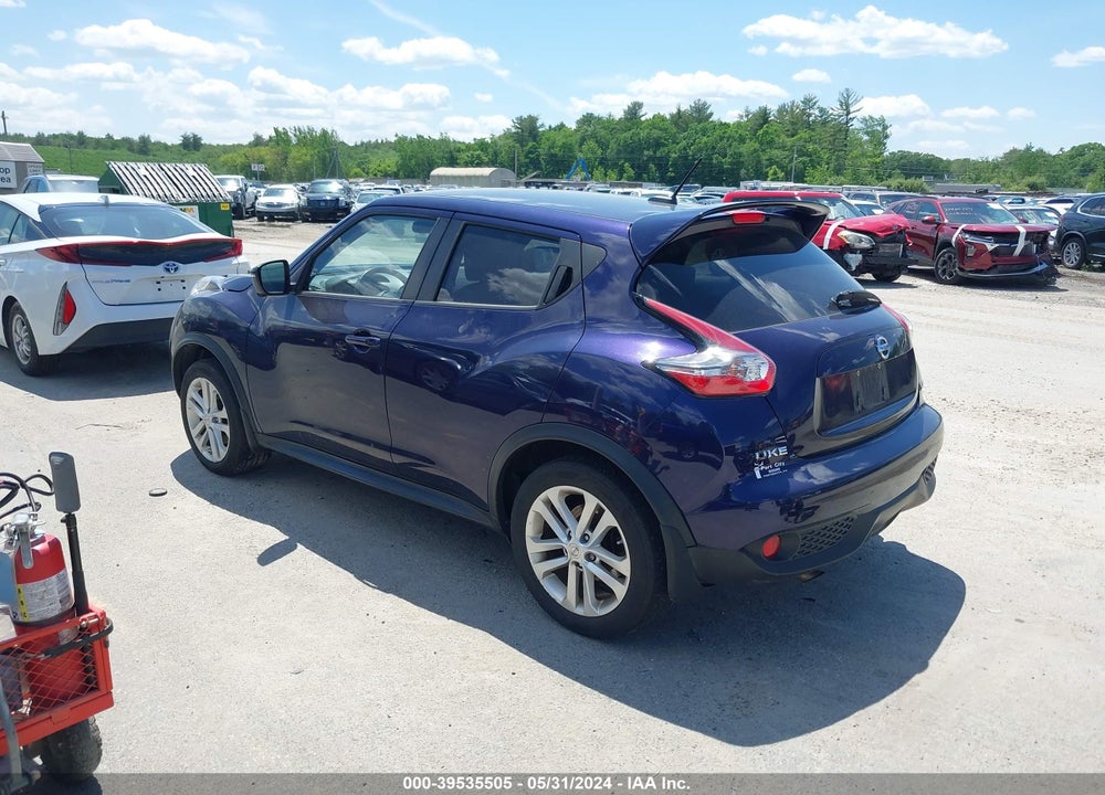 2015 NISSAN JUKE SL VIN: JN8AF5MV2FT557638