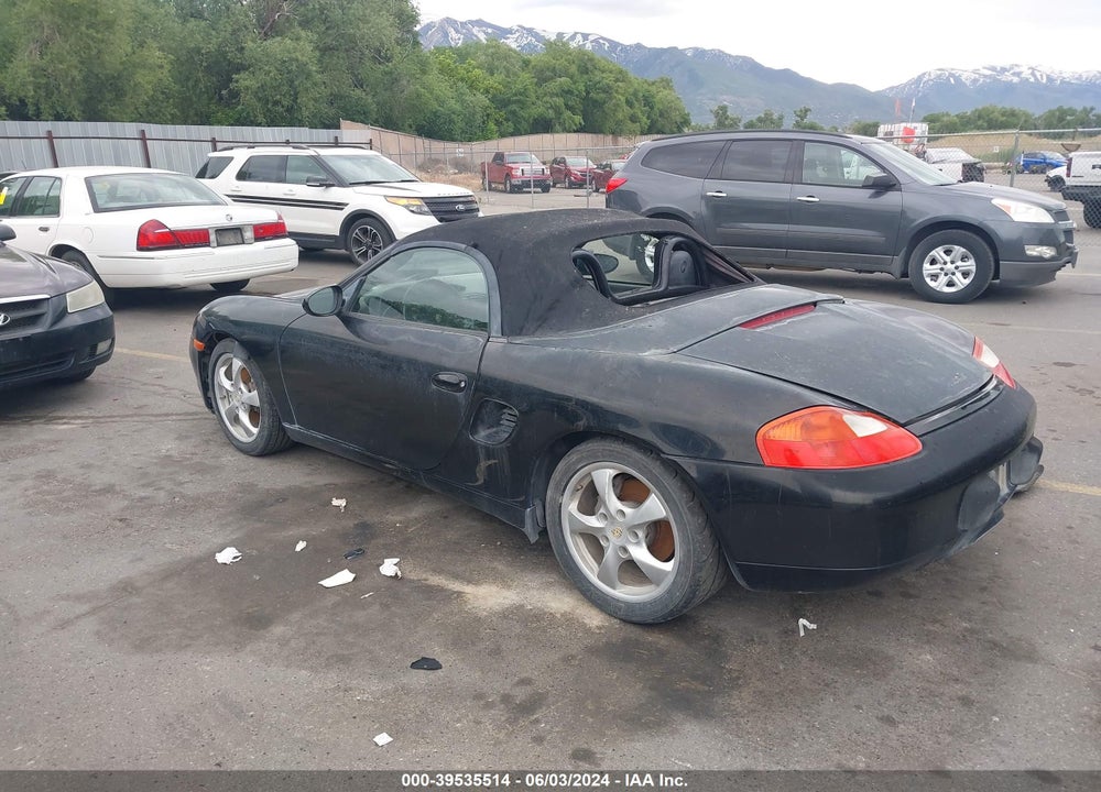 2002 PORSCHE BOXSTER VIN: WP0CA29882U620556