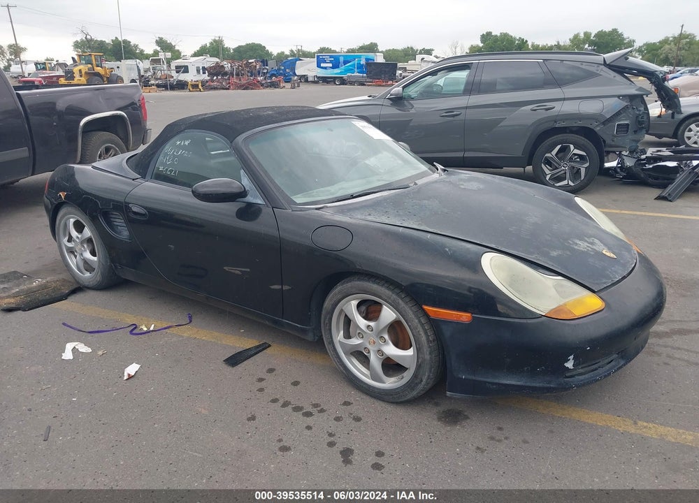 2002 PORSCHE BOXSTER VIN: WP0CA29882U620556