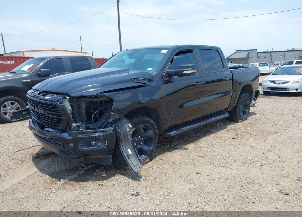 2019 RAM 1500 BIG HORN/LONE STAR 4X2 5'7 BOX VIN: 1C6RREFTXKN771283