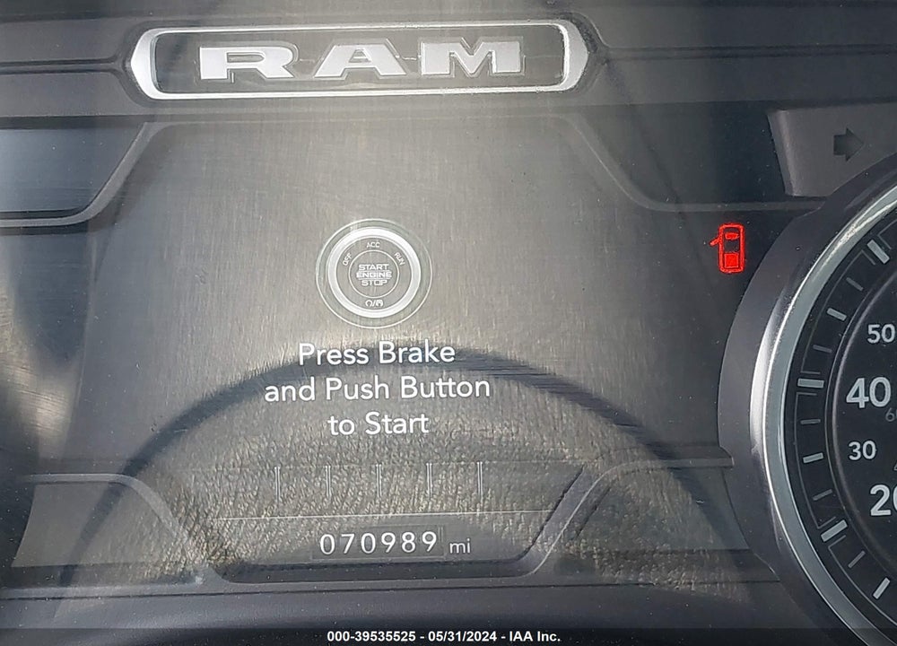 2019 RAM 1500 BIG HORN/LONE STAR 4X2 5'7 BOX VIN: 1C6RREFTXKN771283