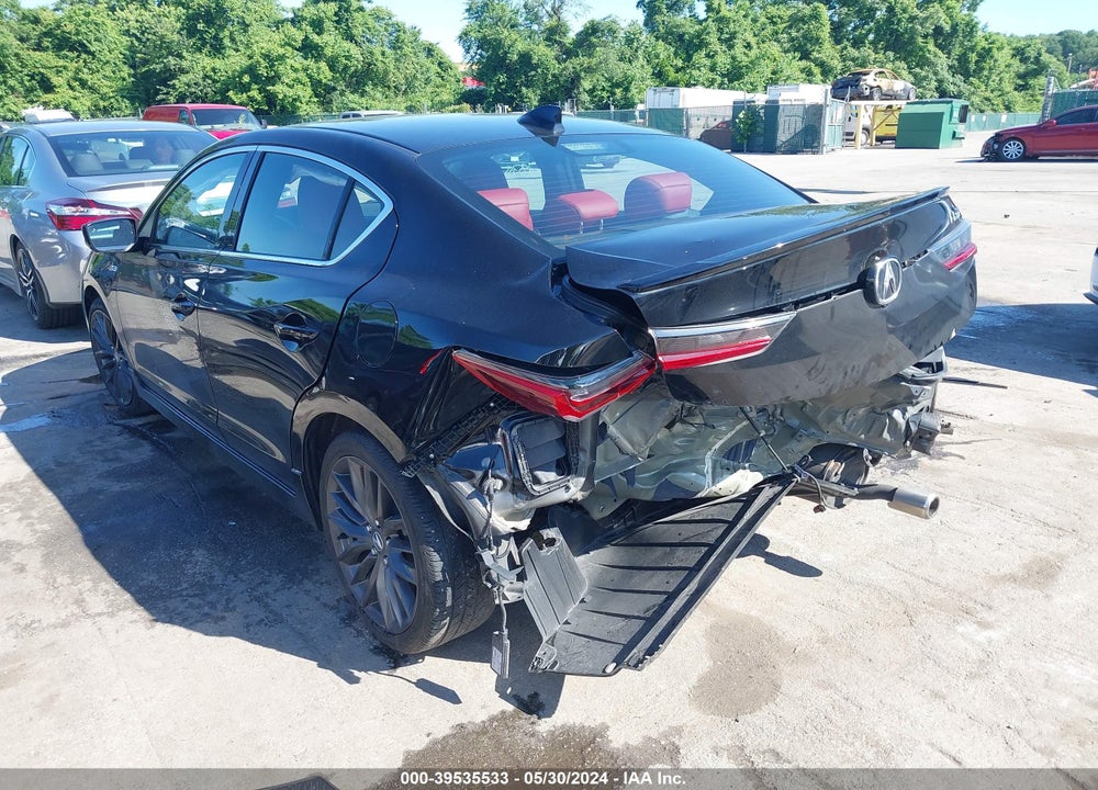 2022 ACURA ILX PREMIUM A-SPEC PACKAGES/TECHNOLOGY A-SPEC PACKAGES VIN: 19UDE2F89NA006202