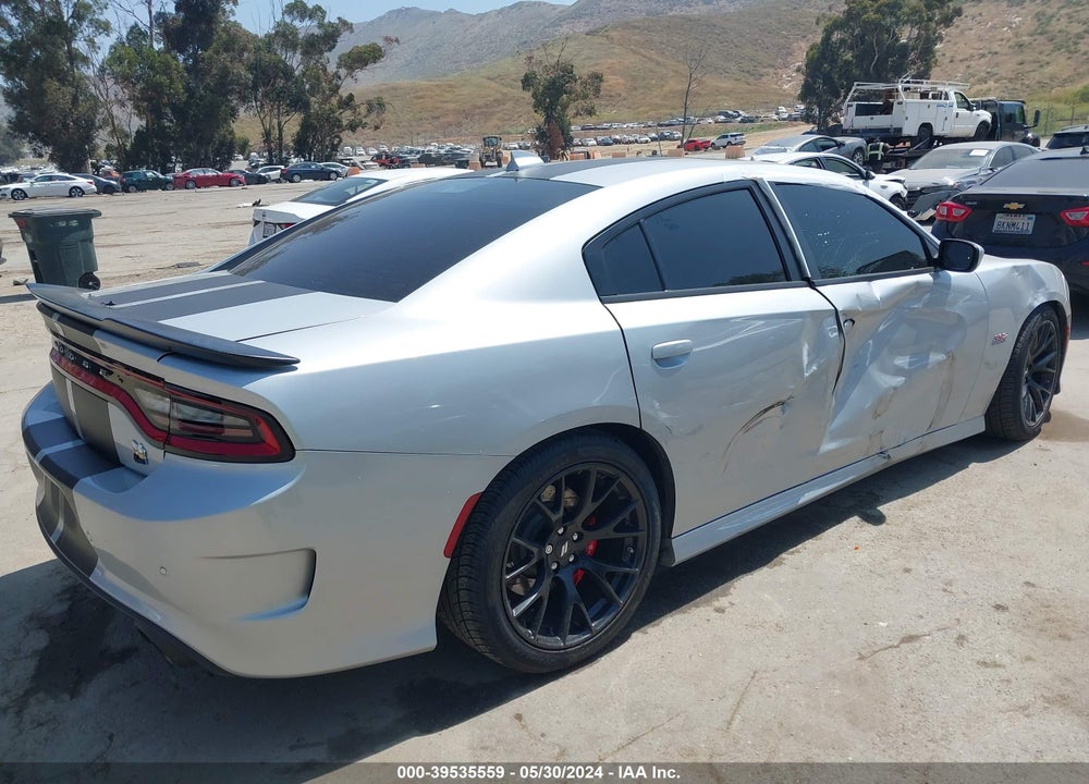 2019 DODGE CHARGER SCAT PACK RWD VIN: 2C3CDXGJ7KH629086